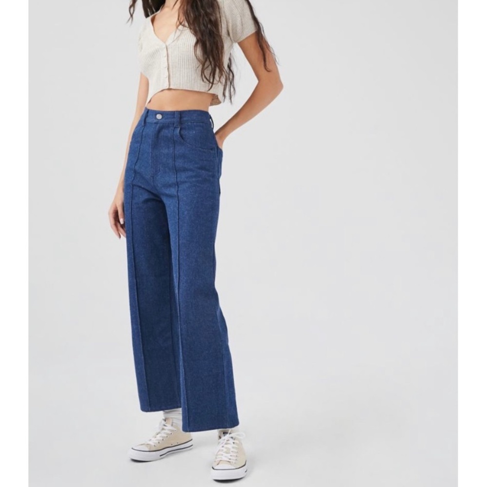 Lisa Says Gah Robyn Wide High-Waisted Jean